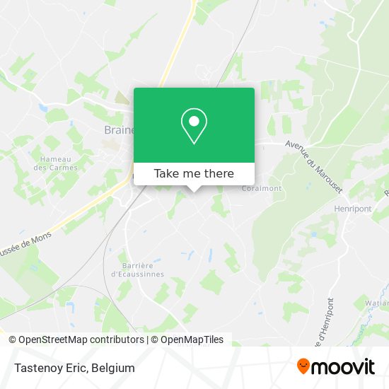 Tastenoy Eric map