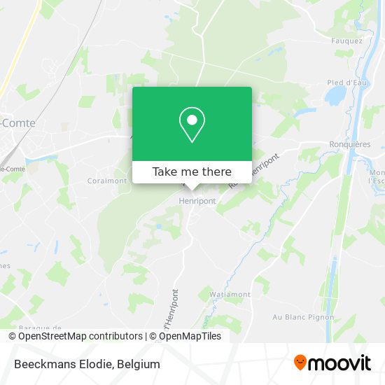 Beeckmans Elodie map