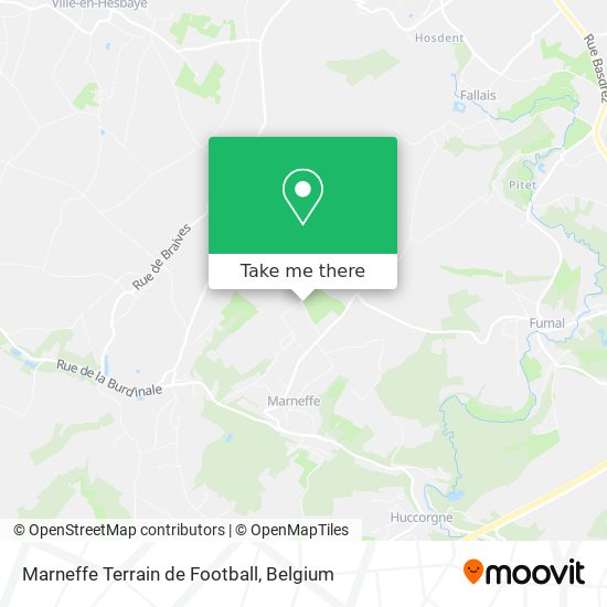 Marneffe Terrain de Football plan