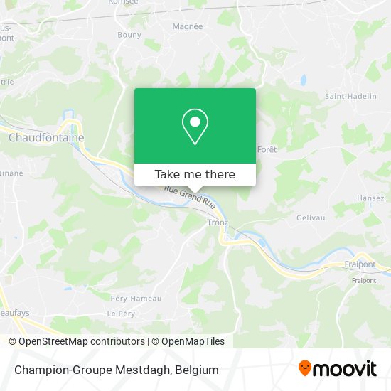 Champion-Groupe Mestdagh map