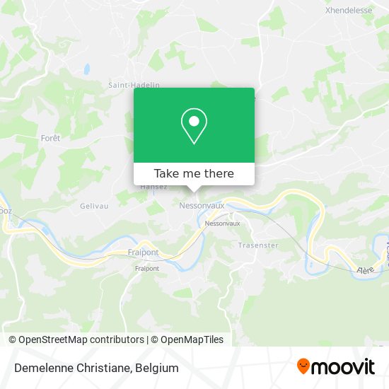 Demelenne Christiane map