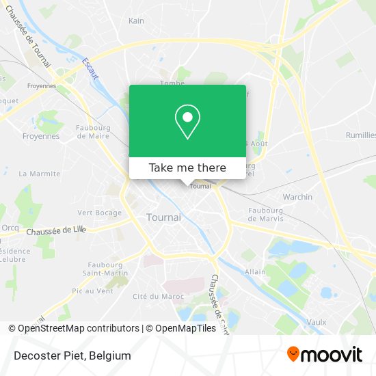 Decoster Piet map