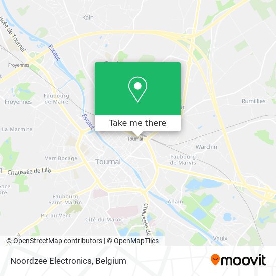 Noordzee Electronics map