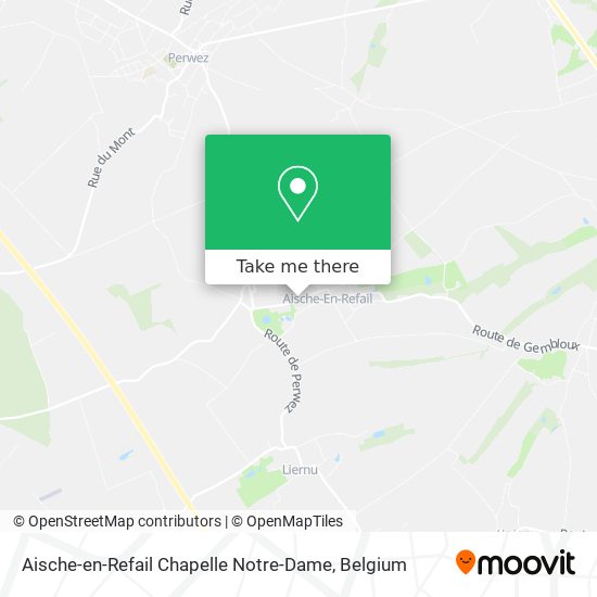 Aische-en-Refail Chapelle Notre-Dame map