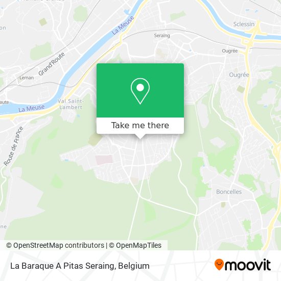 La Baraque A Pitas Seraing map