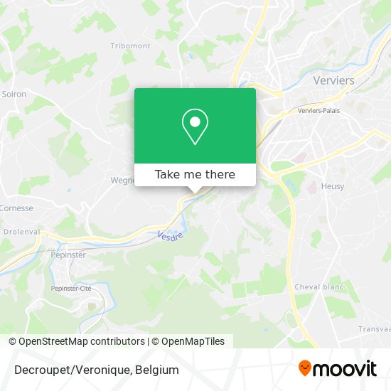 Decroupet/Veronique map
