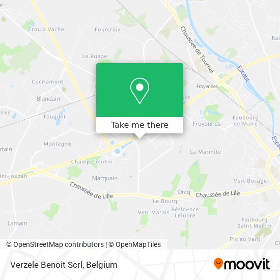 Verzele Benoit Scrl plan