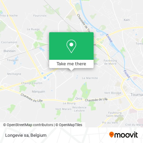 Longevie sa map