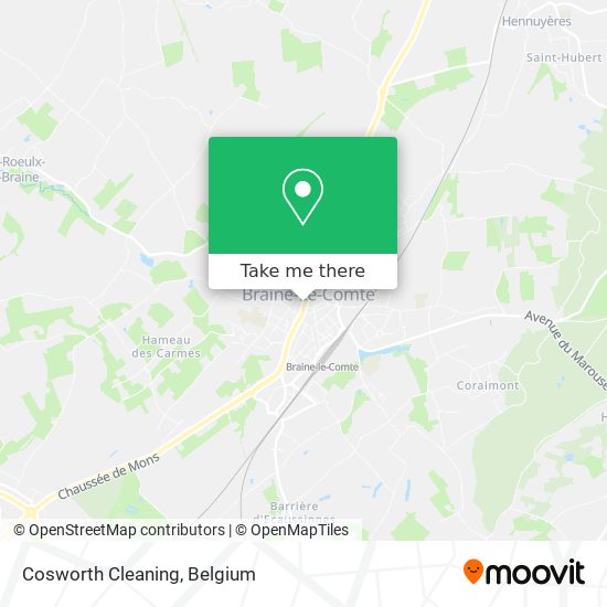 Cosworth Cleaning map