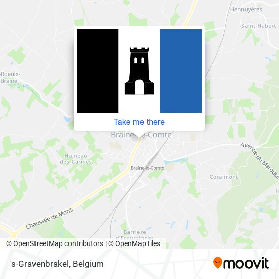 's-Gravenbrakel map