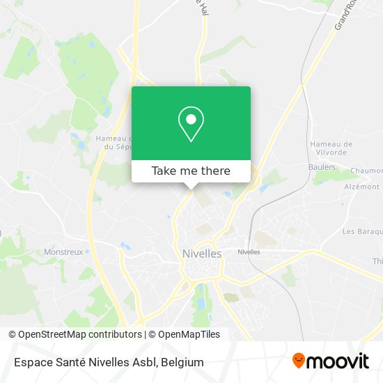 Espace Santé Nivelles Asbl plan