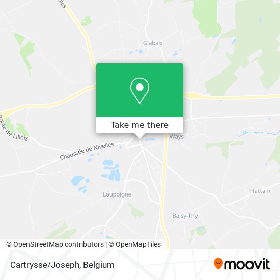 Cartrysse/Joseph map