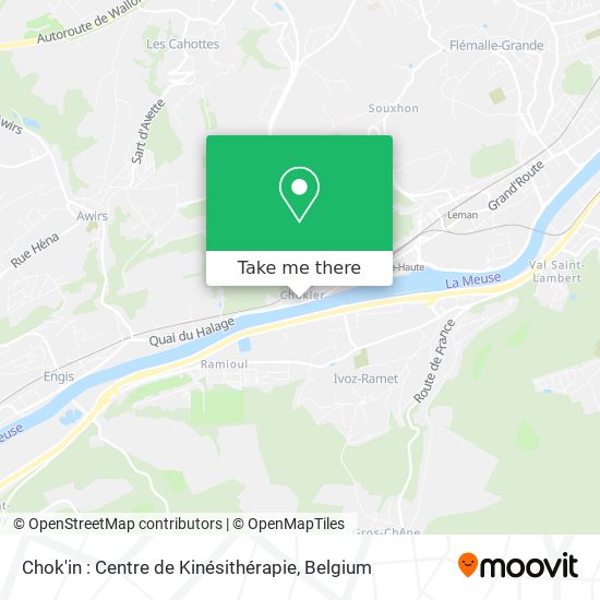 Chok'in : Centre de Kinésithérapie map