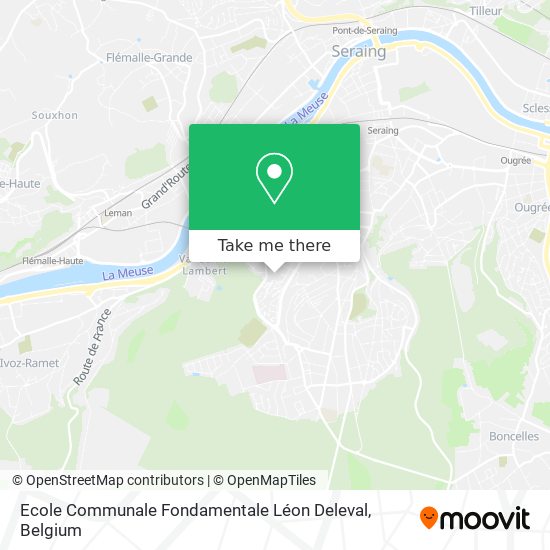 Ecole Communale Fondamentale Léon Deleval plan