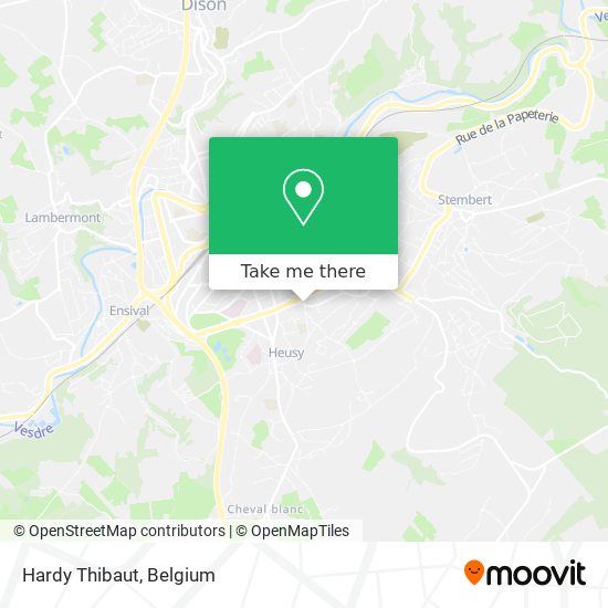 Hardy Thibaut map