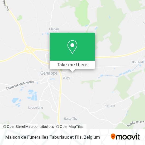 Maison de Funerailles Taburiaux et Fils map
