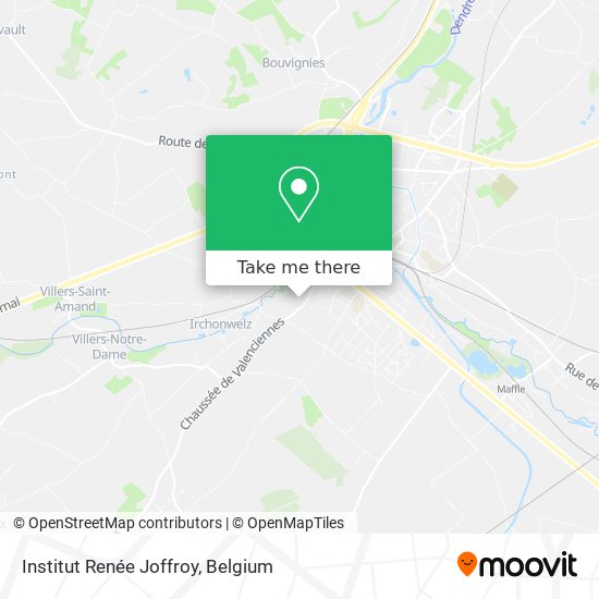 Institut Renée Joffroy map