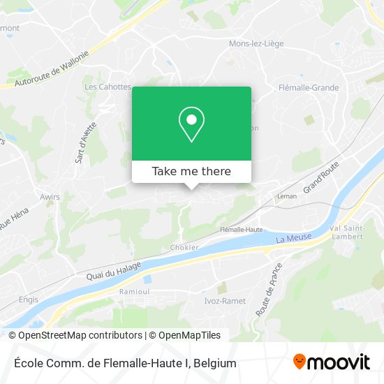 École Comm. de Flemalle-Haute I plan