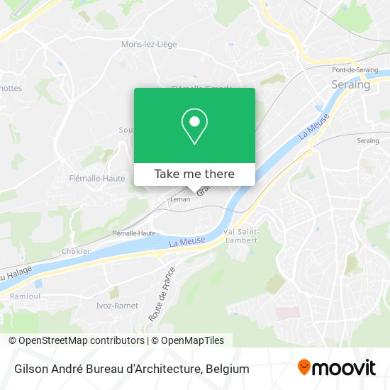 Gilson André Bureau d'Architecture map