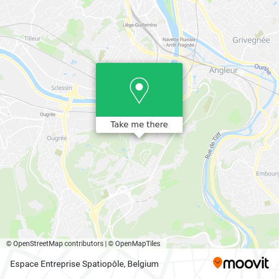 Espace Entreprise Spatiopôle plan