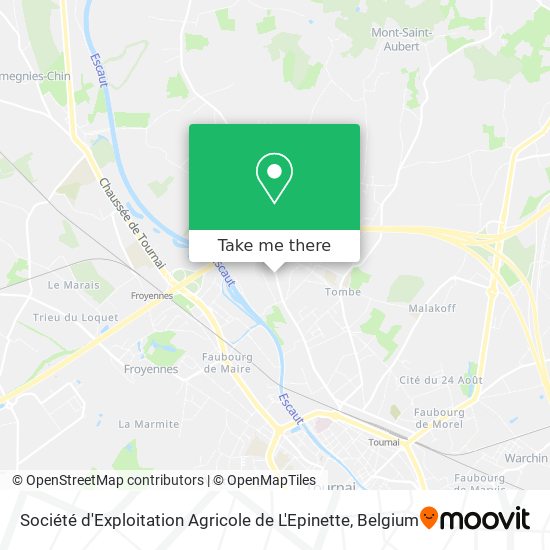 Société d'Exploitation Agricole de L'Epinette map