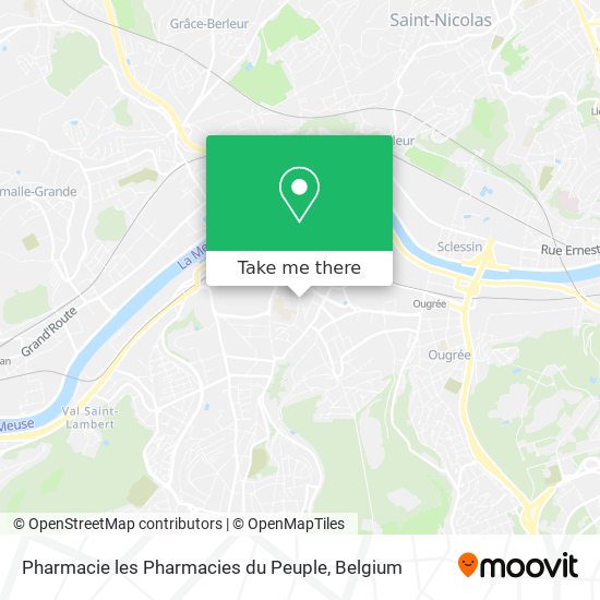 Pharmacie les Pharmacies du Peuple plan