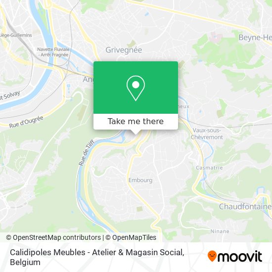 Calidipoles Meubles - Atelier & Magasin Social plan