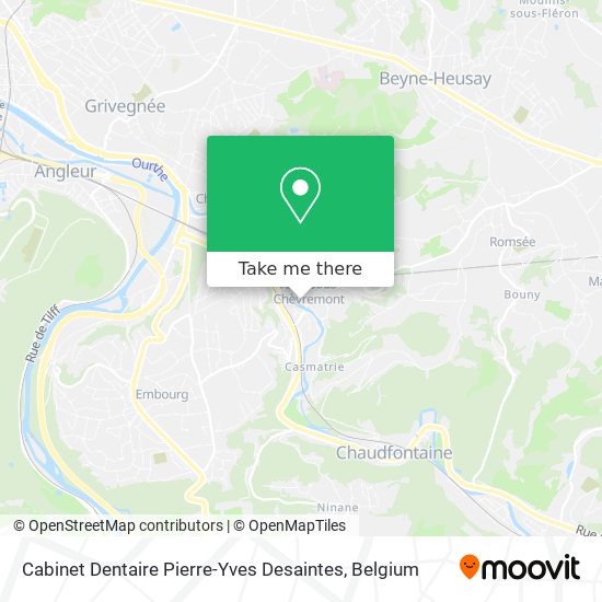 Cabinet Dentaire Pierre-Yves Desaintes map