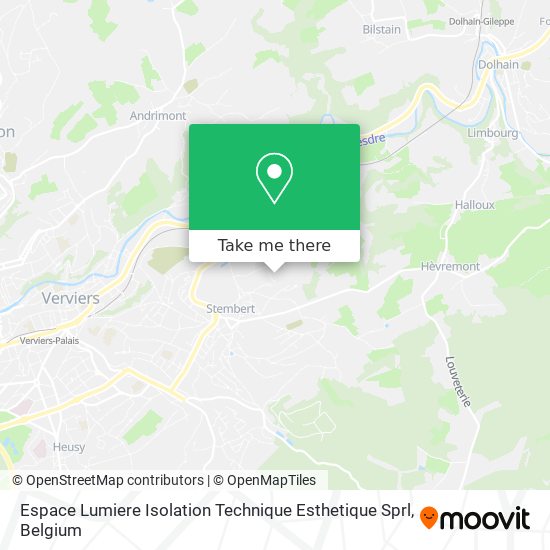 Espace Lumiere Isolation Technique Esthetique Sprl plan