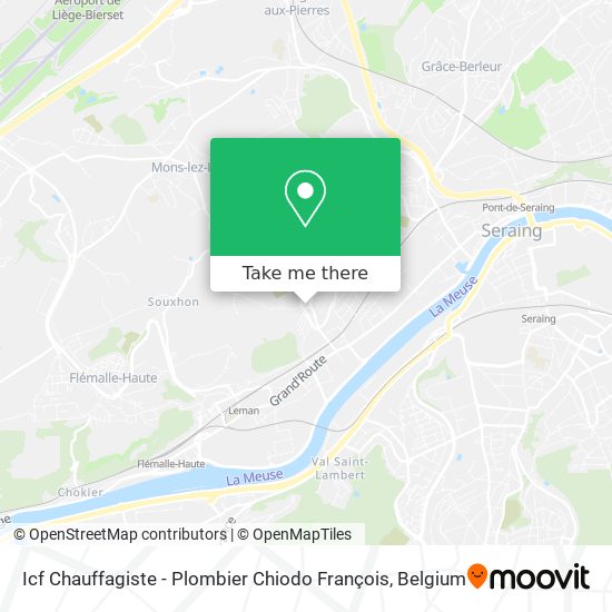 Icf Chauffagiste - Plombier Chiodo François map