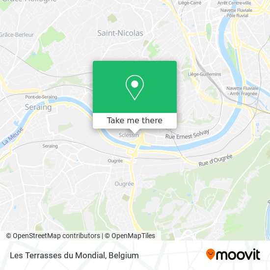 Les Terrasses du Mondial map