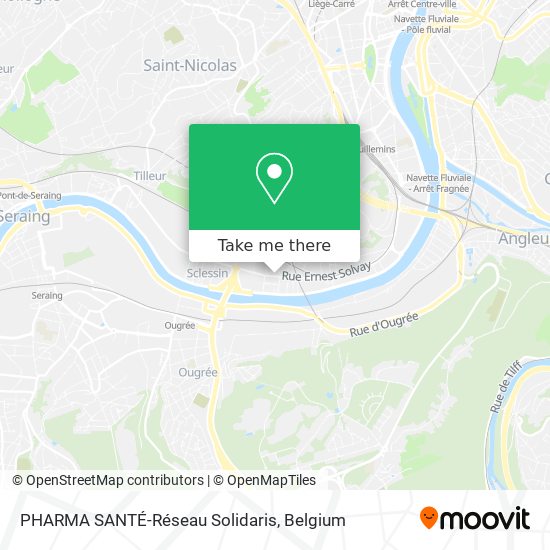 PHARMA SANTÉ-Réseau Solidaris map