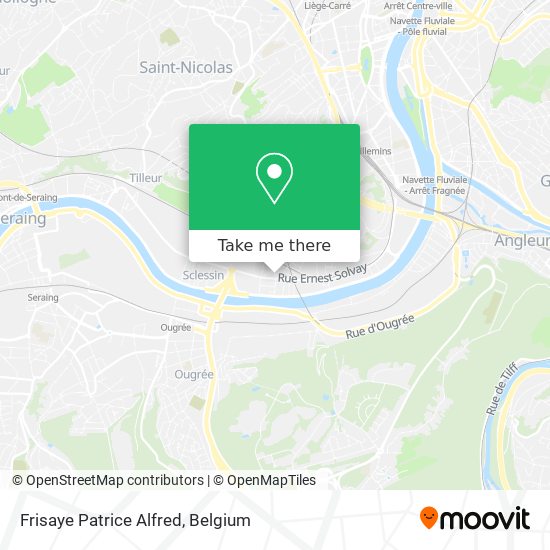 Frisaye Patrice Alfred map