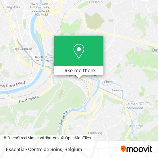 Essentia - Centre de Soins plan