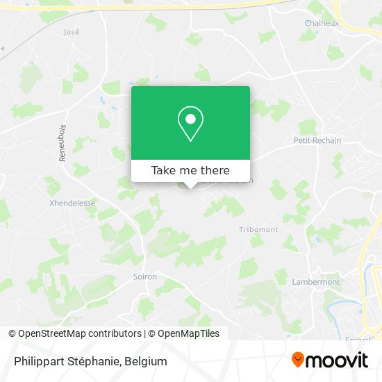 Philippart Stéphanie map
