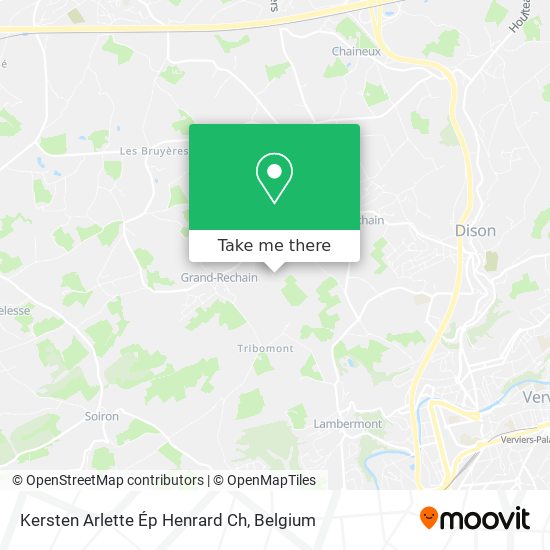 Kersten Arlette Ép Henrard Ch map