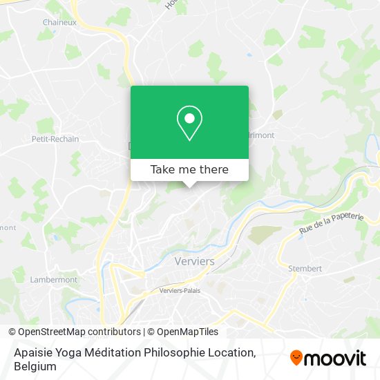 Apaisie Yoga Méditation Philosophie Location plan