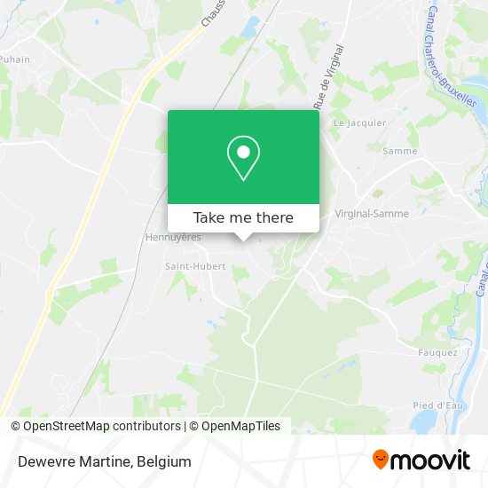 Dewevre Martine map