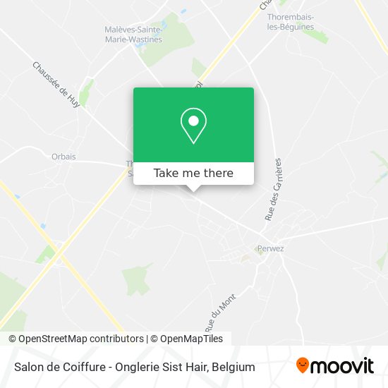 Salon de Coiffure - Onglerie Sist Hair map