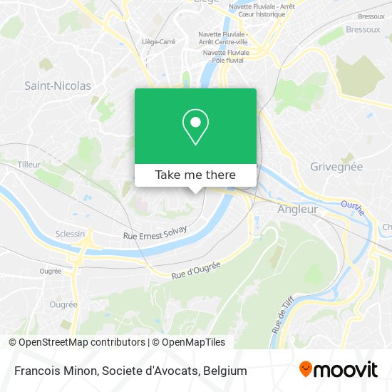 Francois Minon, Societe d'Avocats map