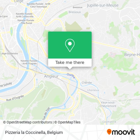 Pizzeria la Coccinella map