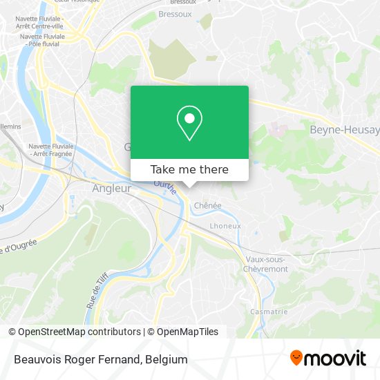 Beauvois Roger Fernand map