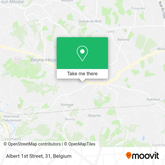 Albert 1st Street, 31 map