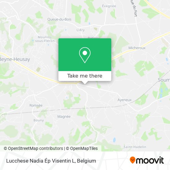 Lucchese Nadia Ép Visentin L map