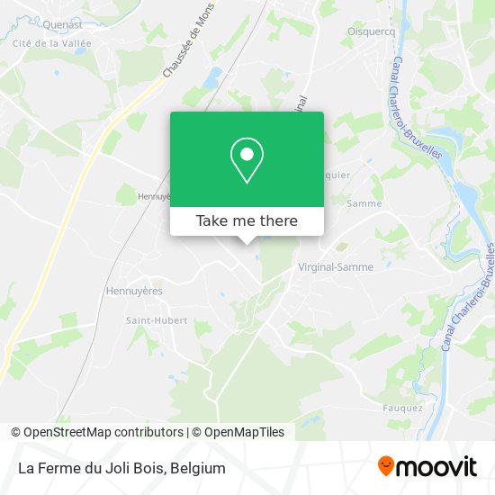 La Ferme du Joli Bois map