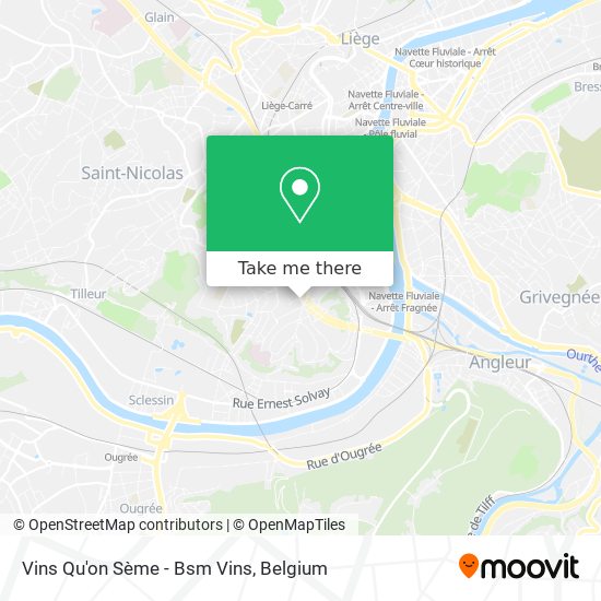 Vins Qu'on Sème - Bsm Vins map