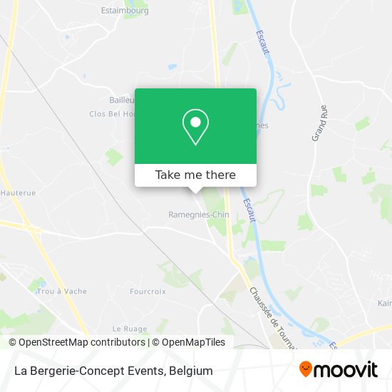 La Bergerie-Concept Events map