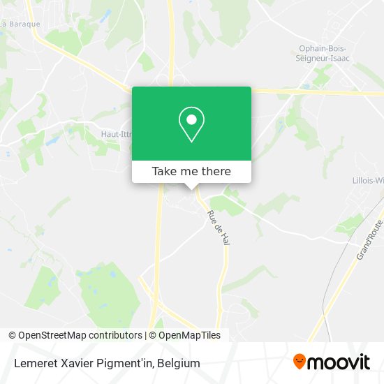 Lemeret Xavier Pigment'in map