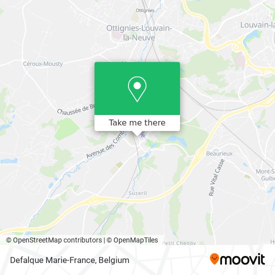 Defalque Marie-France map