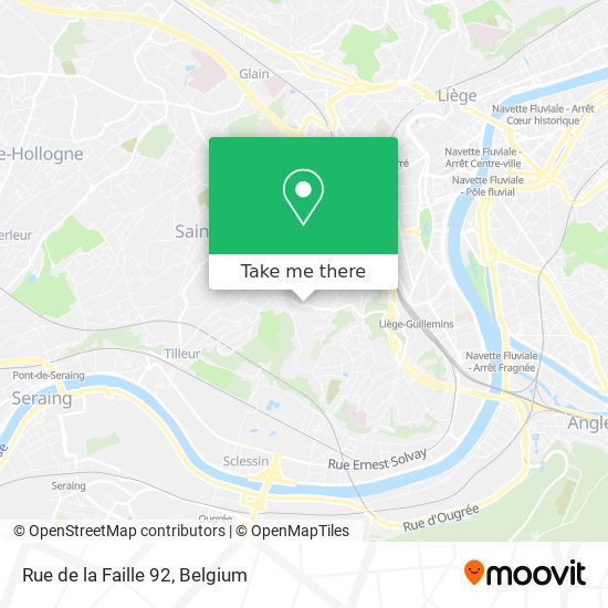 Rue de la Faille 92 map